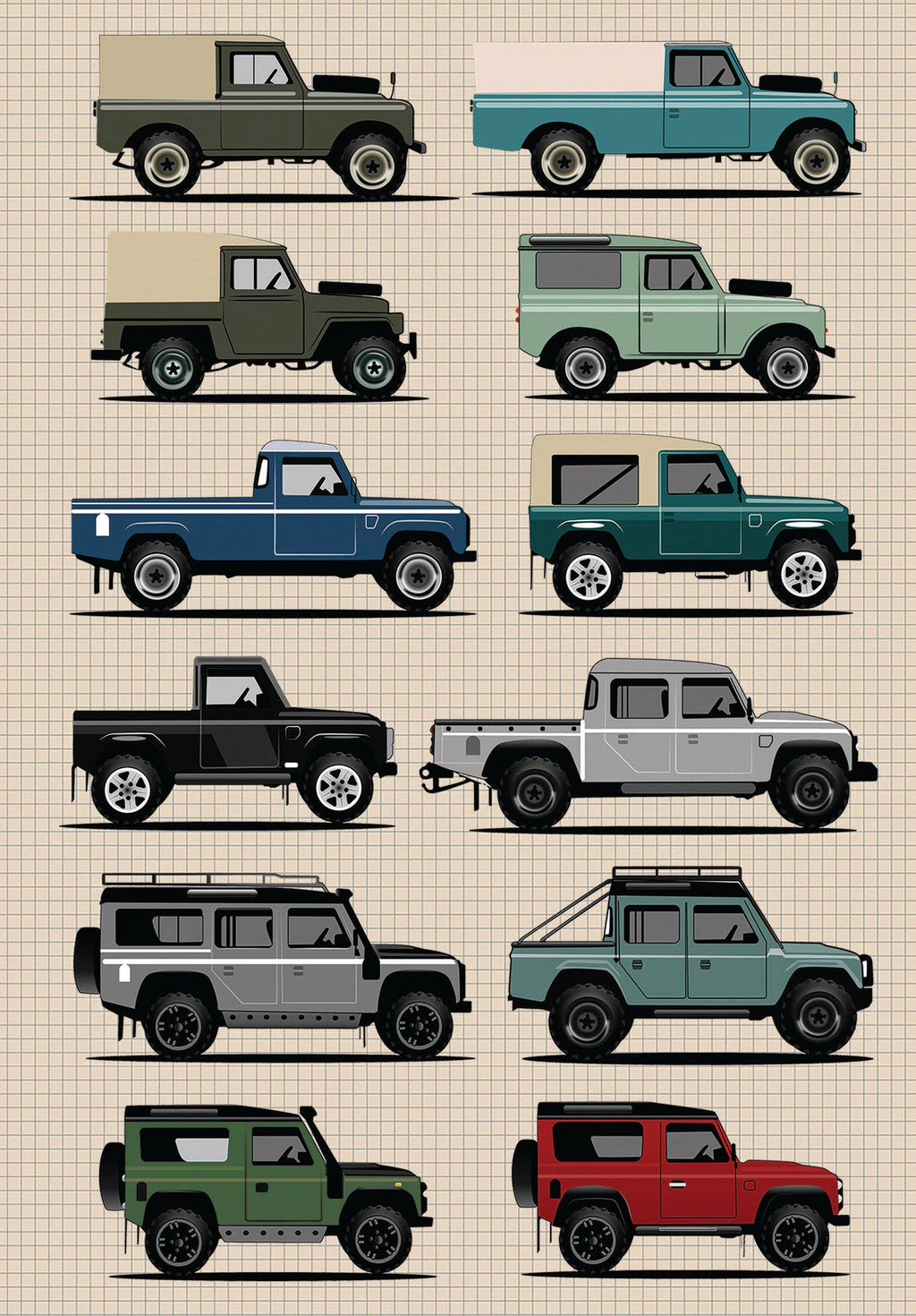 Landy Hardback Notebook A5 120 pages lined