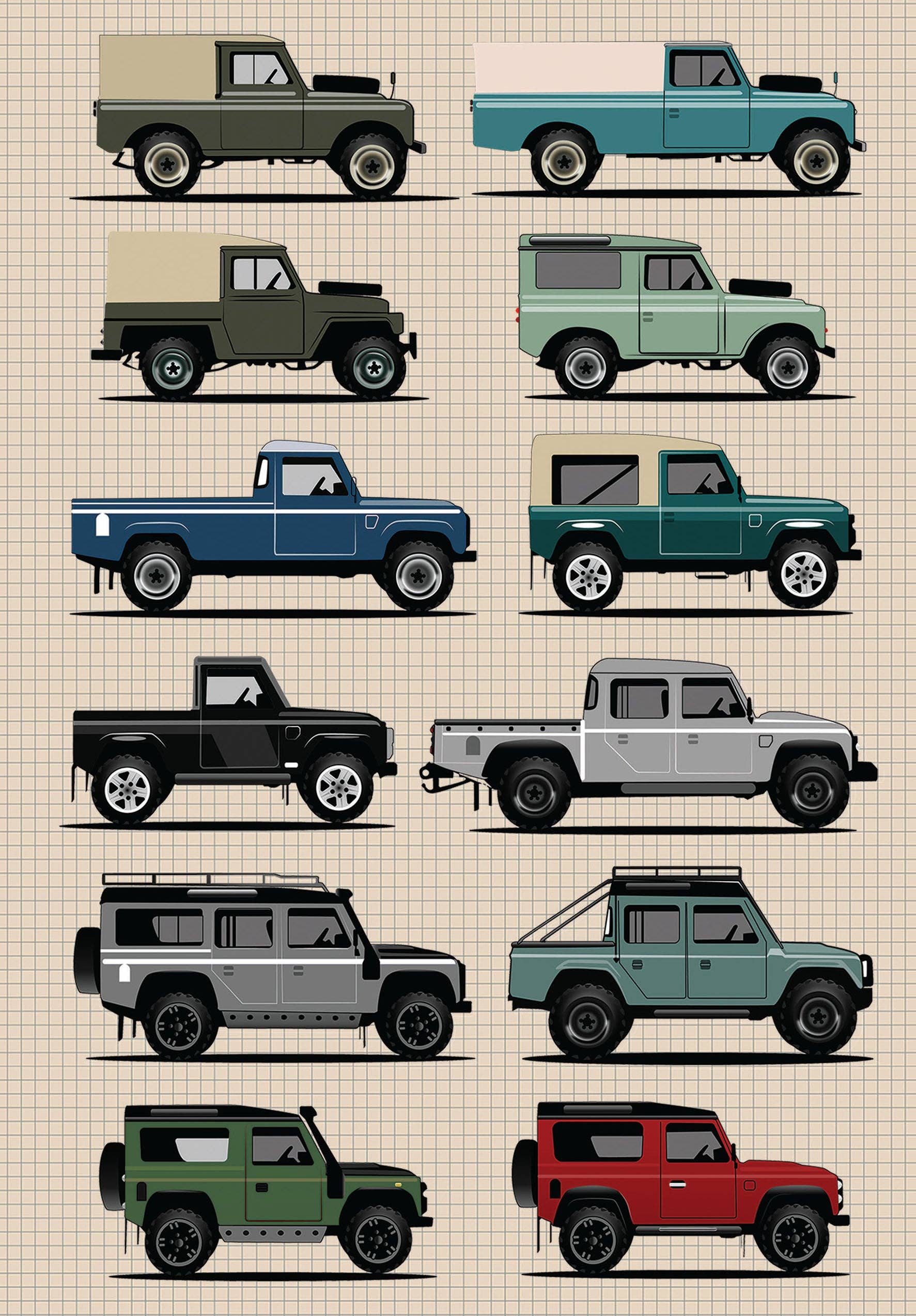Landy Hardback Notebook A5 120 pages lined