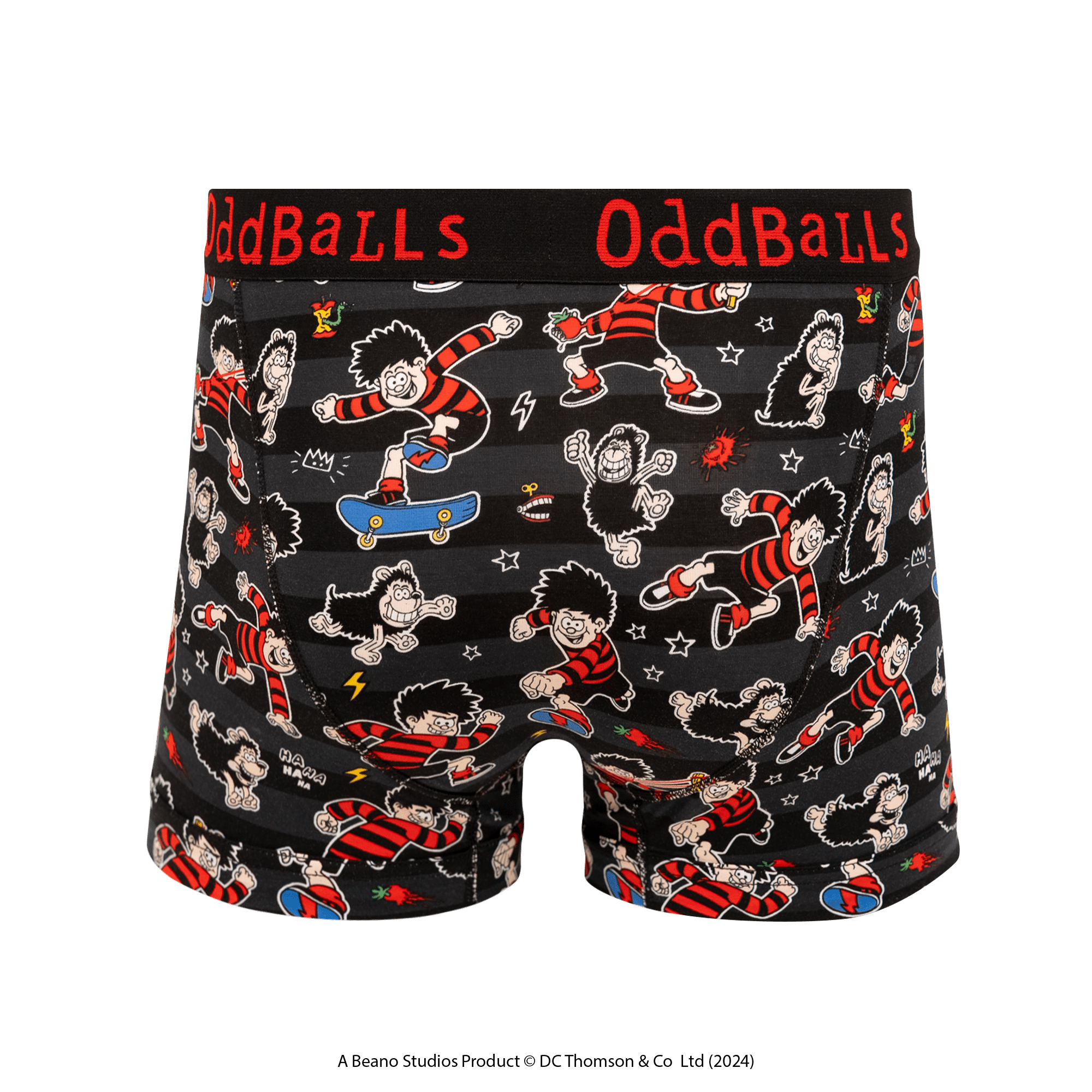 Dennis & Gnasher - Mens Cotton Boxer Shorts: Small