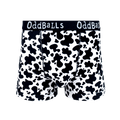OddBalls Fat Cow - Mens Cotton Boxer Shorts: Medium