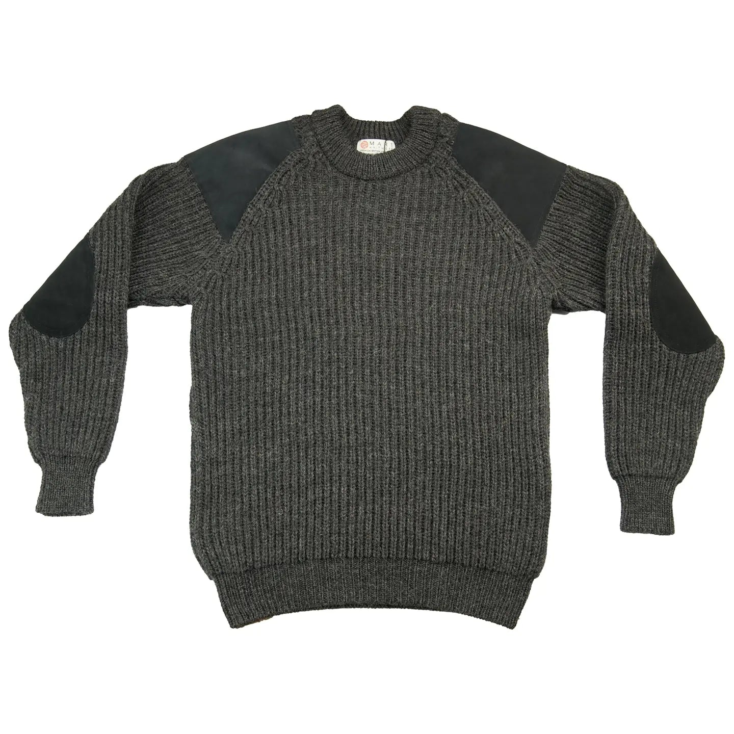 British Wool Shooting Jumper - Charcoal