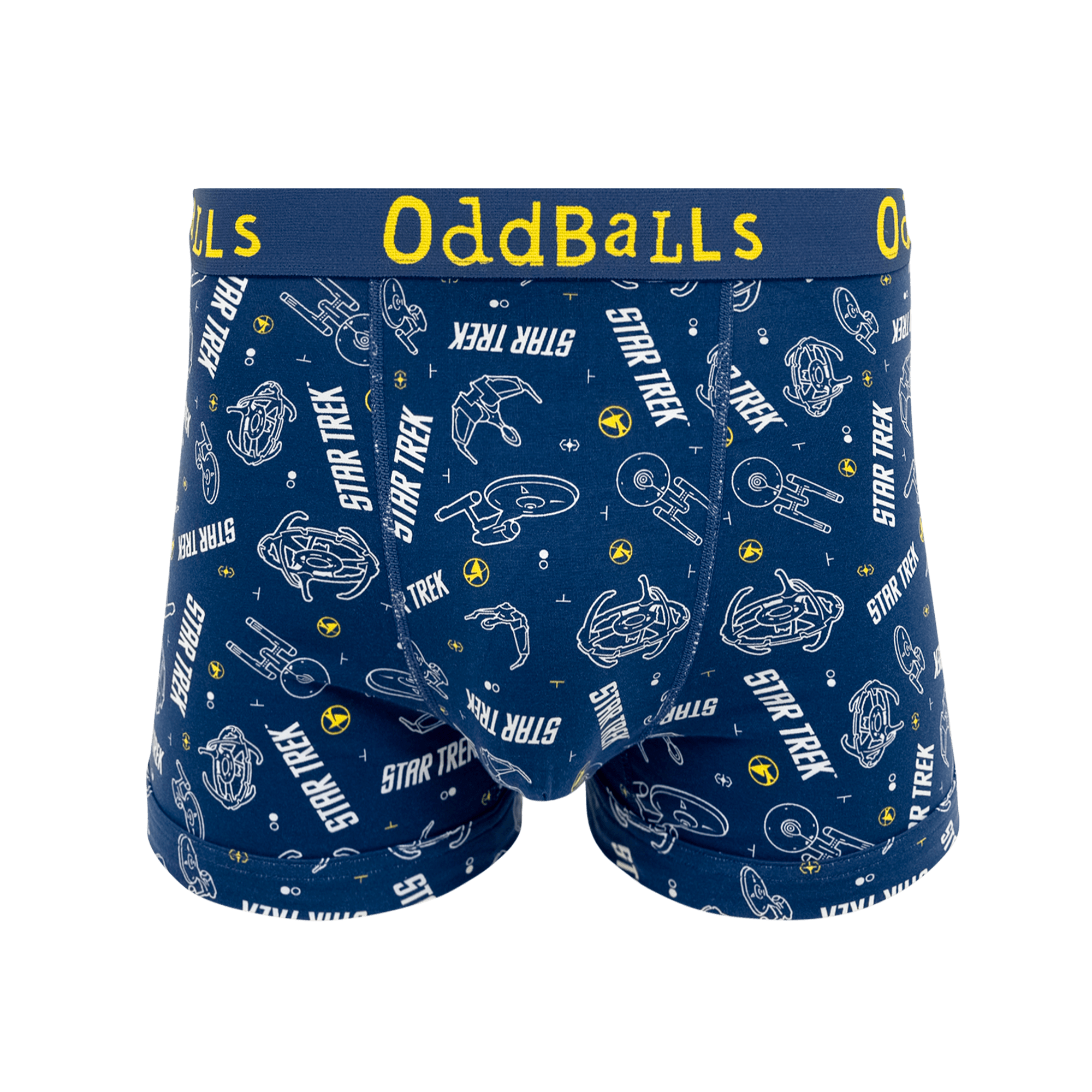 Star Trek Galaxy - Mens Cotton Boxer Shorts: Medium
