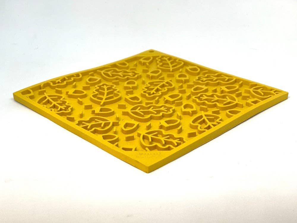 Autumn Design eMat Enrichment Lick Mat: Autumn emat lick mat