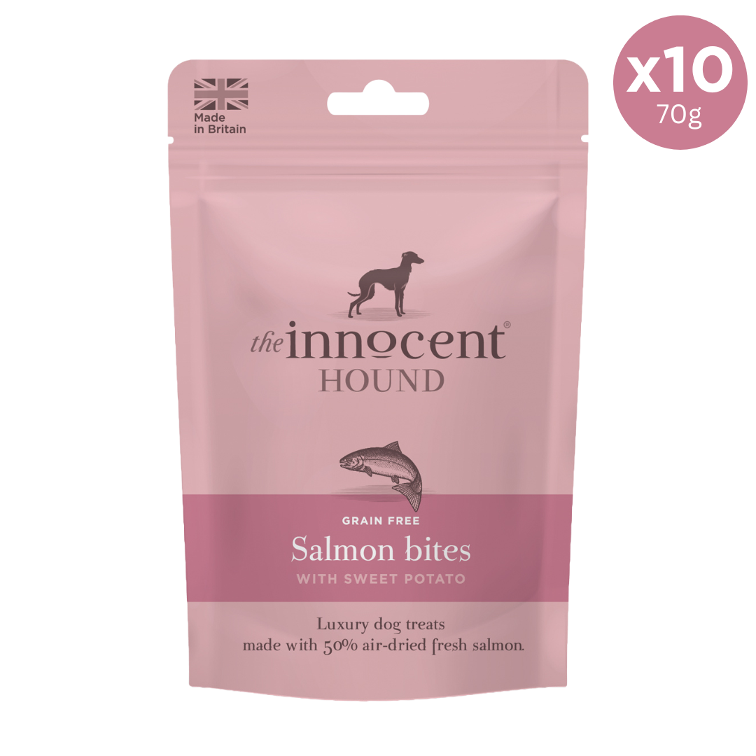 Salmon Bites with Sweet Potato 10pcs