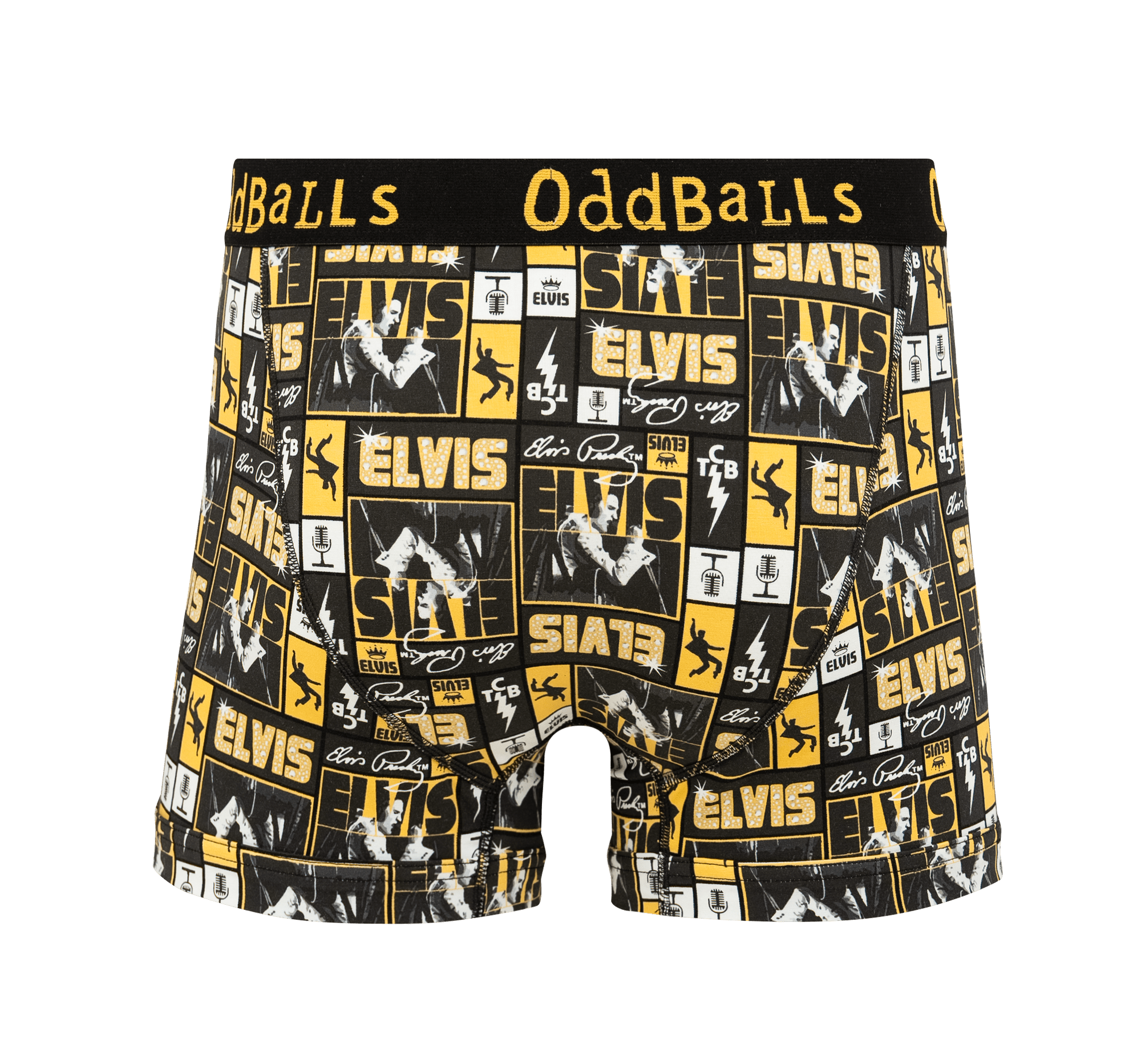 Elvis - Mens Cotton Boxer Shorts: Medium