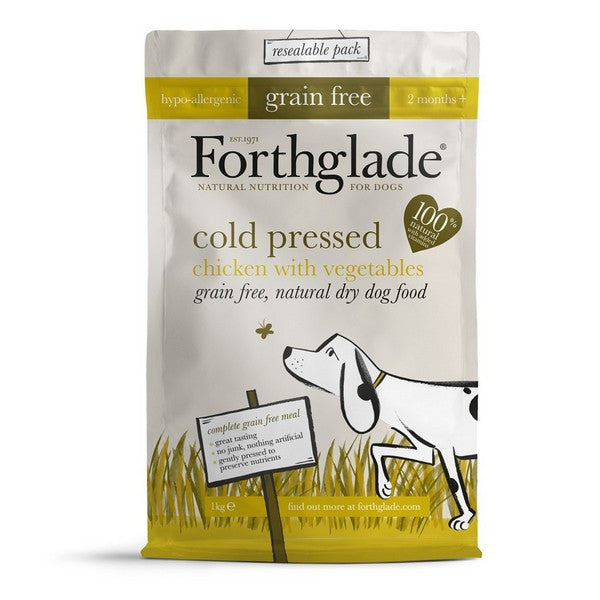 Forthglade Natural Dry Cold Pressed Chicken Grain Free 6kg