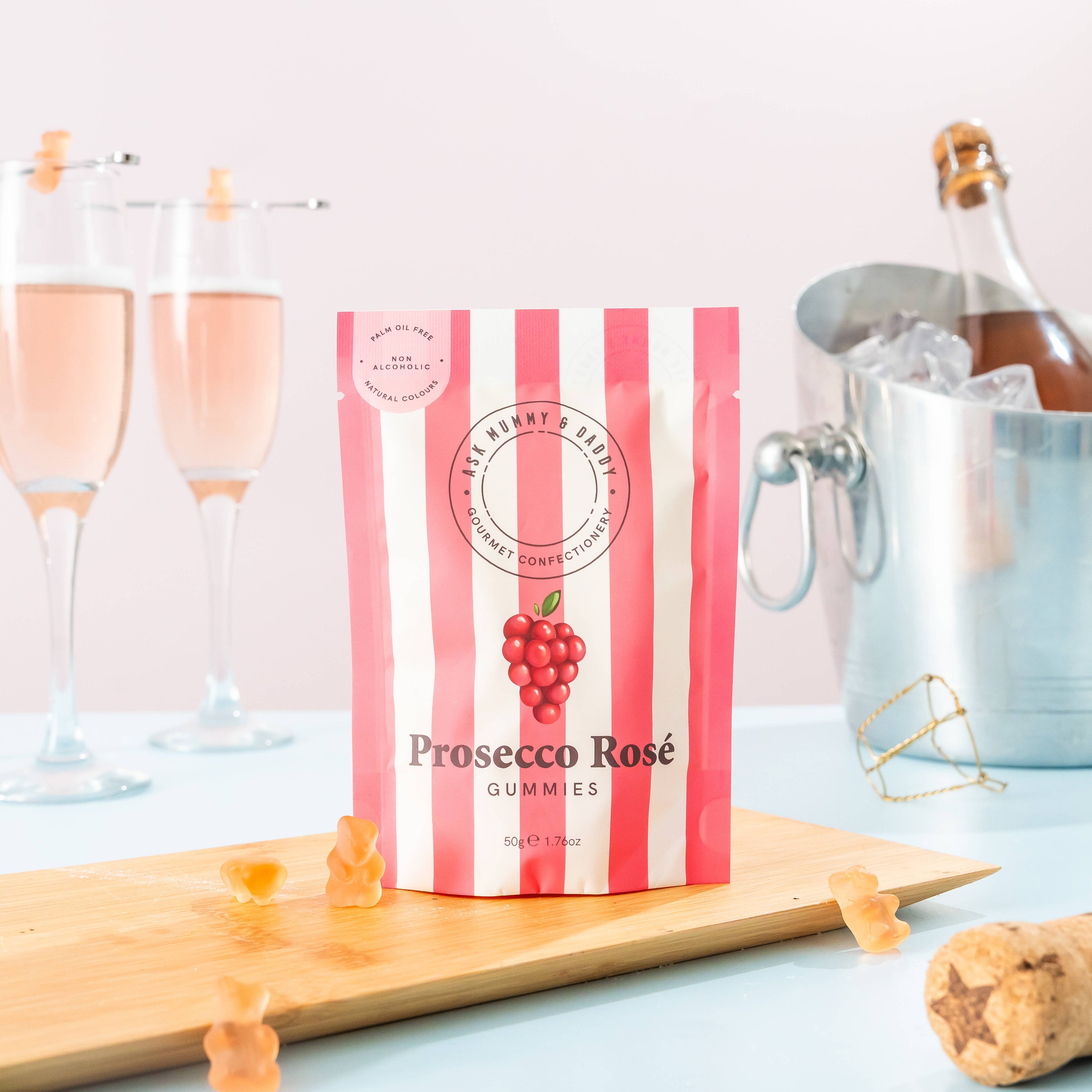 Prosecco Rose Gummies