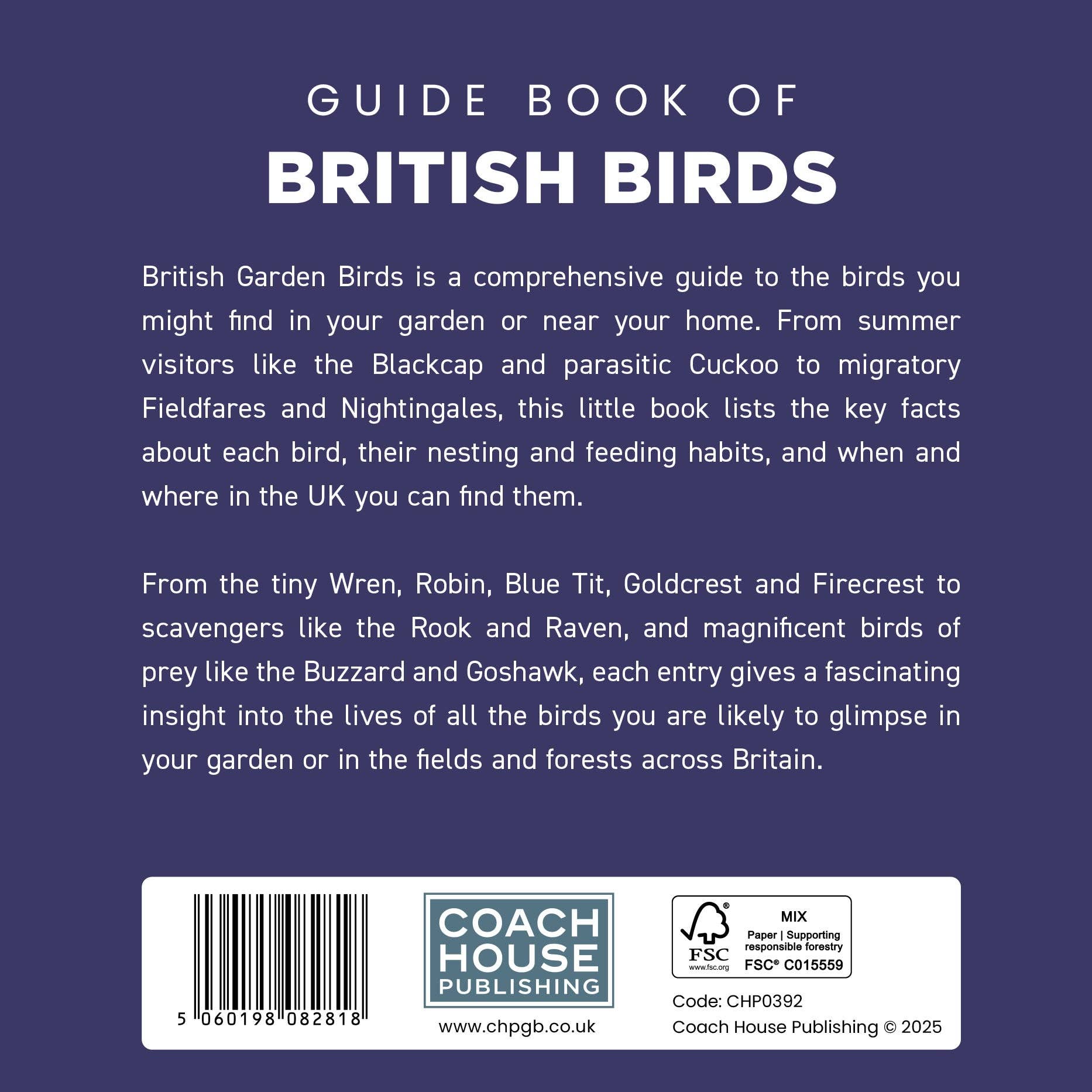 Guide Book of British Birds
