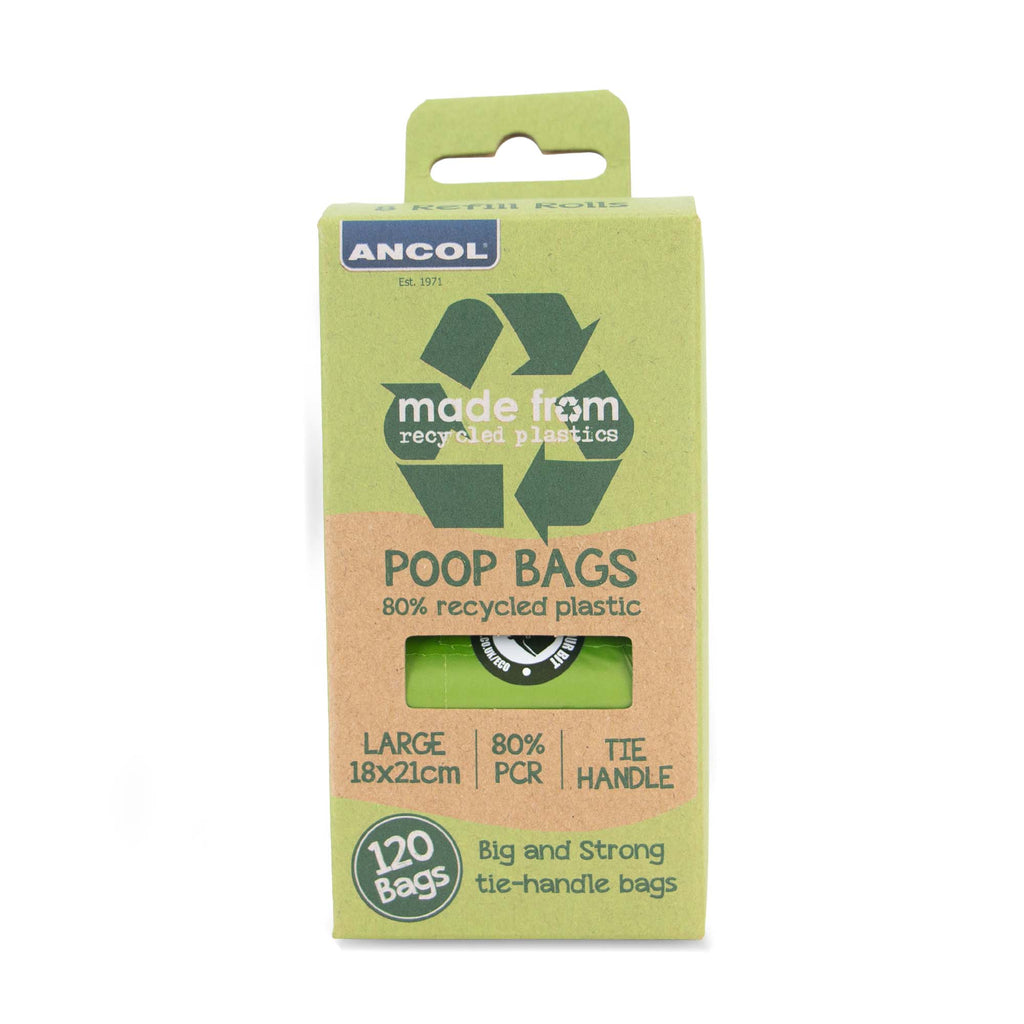 Ancol Made From Poop Bag Refill pack 4 rolls per pack