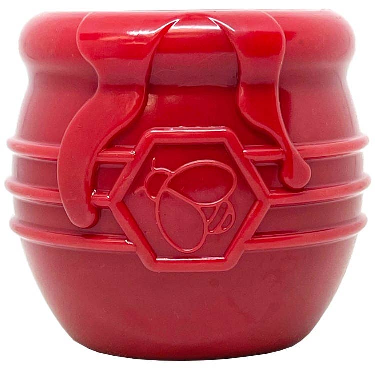 PUP-X Honey Pot Treat Dispenser: Pink / Large
