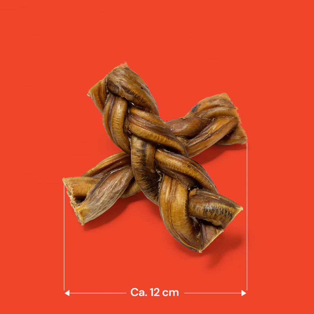 Braided Pizzles - 12cm 4pcs