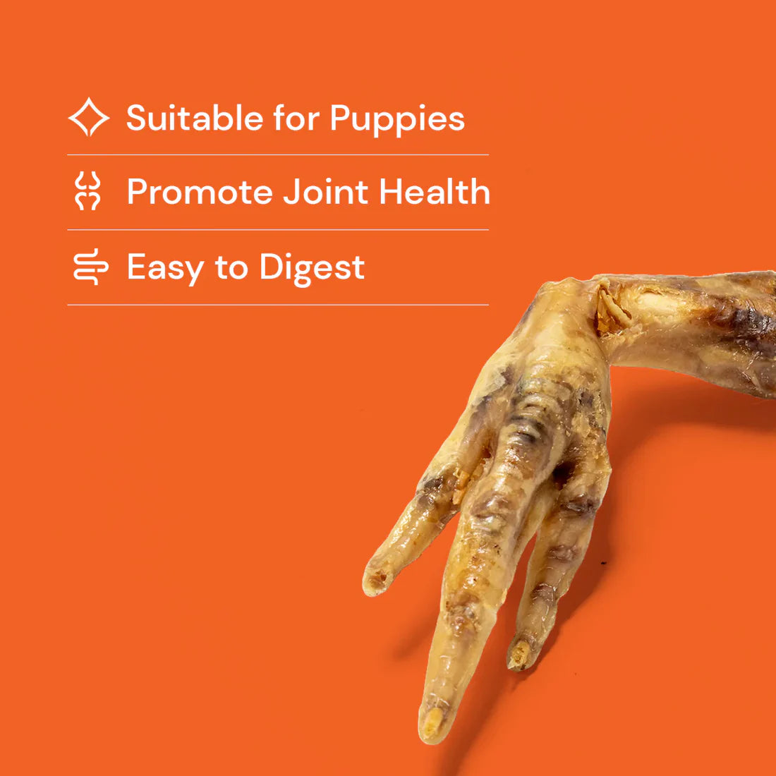 Chicken Feet - Natural 100g