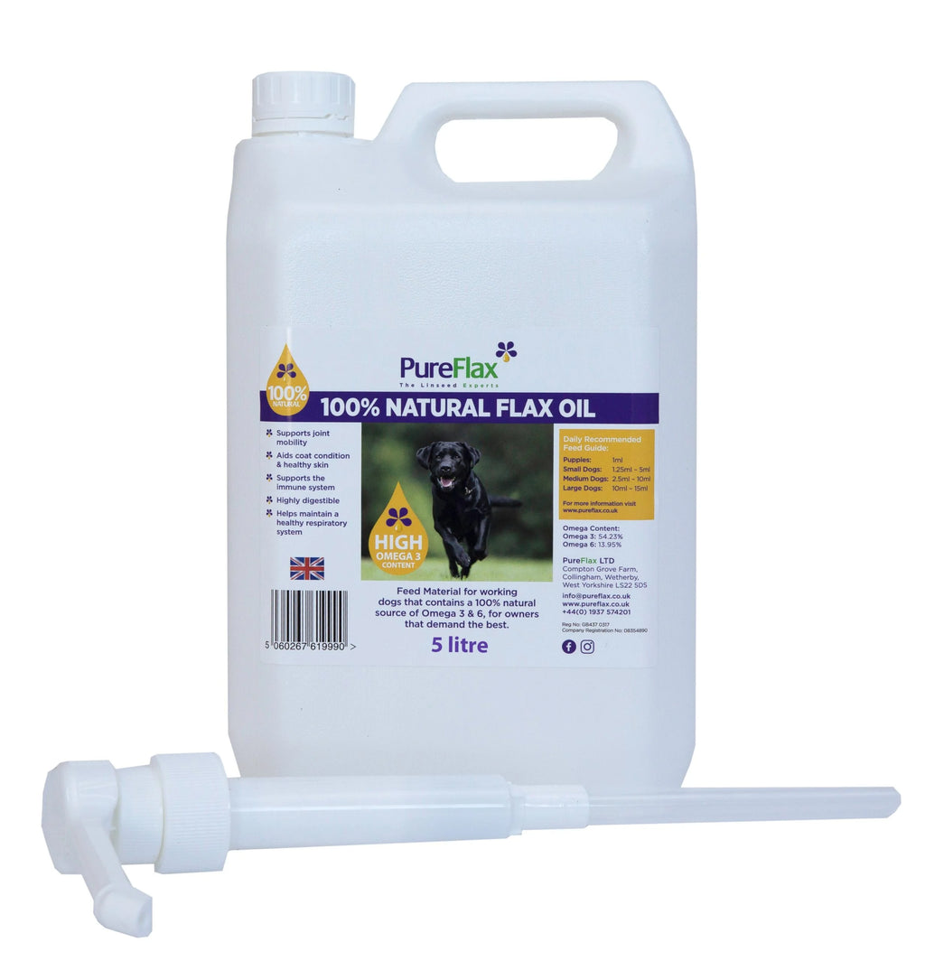PureFlax Working Dog Supplement - 5L