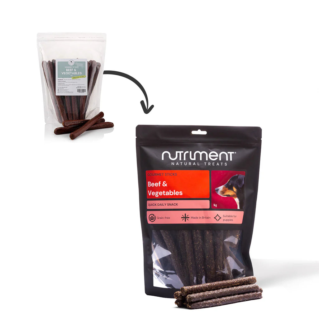 Gourmet Sticks - Beef and Vegetable 3kg