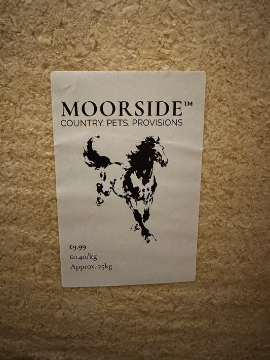 Moorside Dust Extracted Wood Shavings - Large Bale (Approx. 25kg)