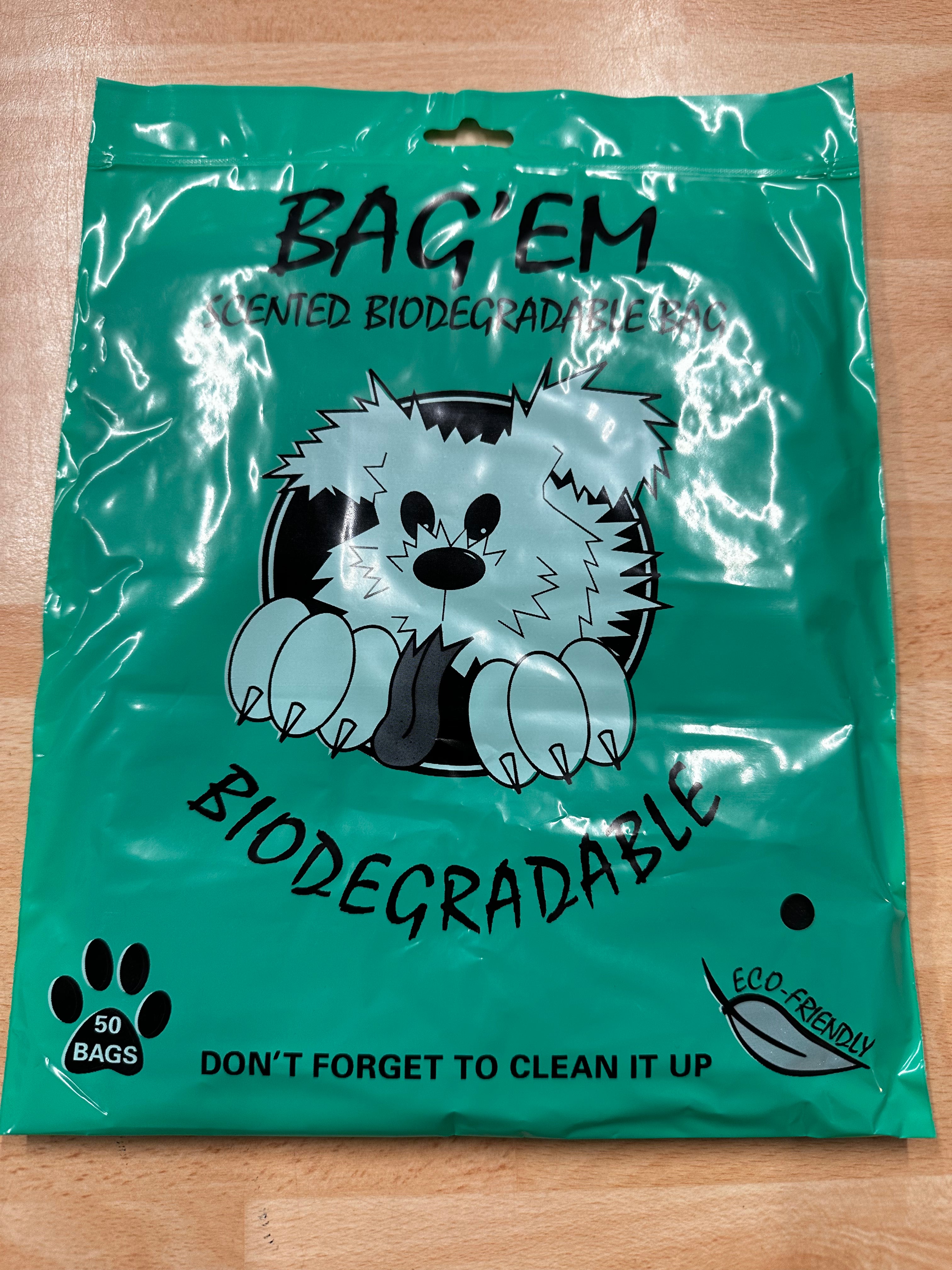 Bag Em Scented Biodegradable Poo Bags