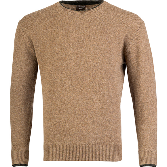 Ashcombe 100% Lambswool Crewknit Barley
