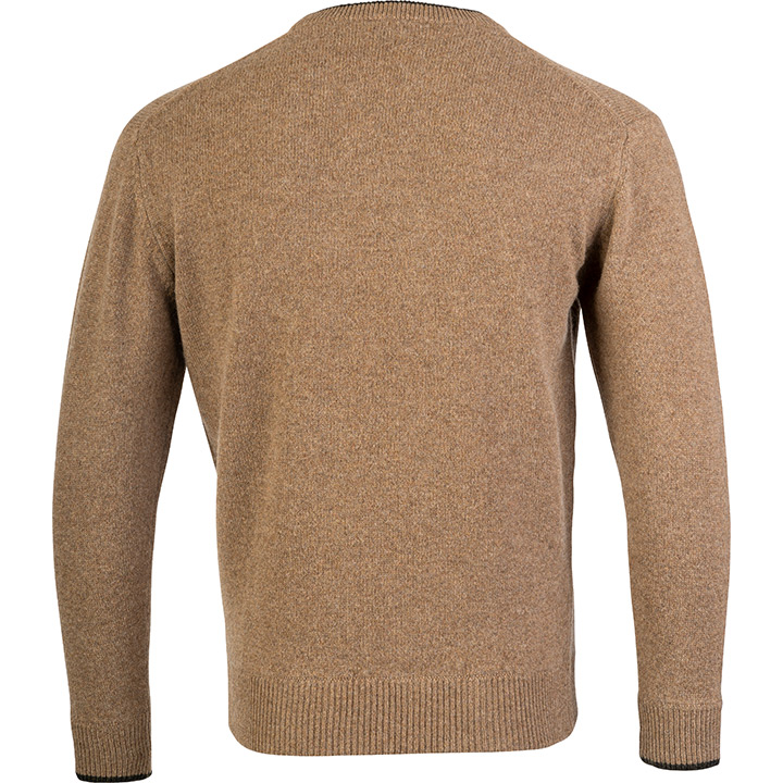Ashcombe 100% Lambswool Crewknit Barley