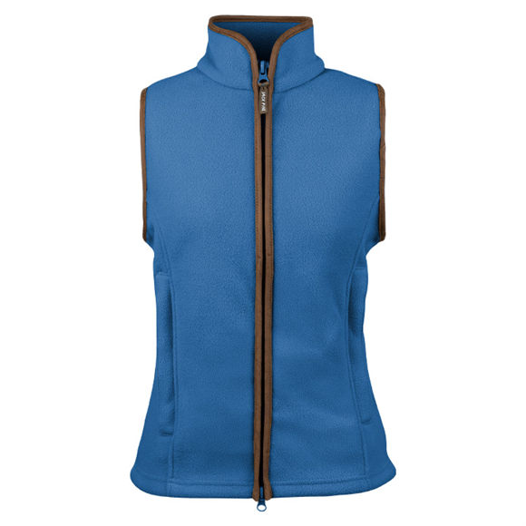 Ladies Countryman Fleece Gilet Denim