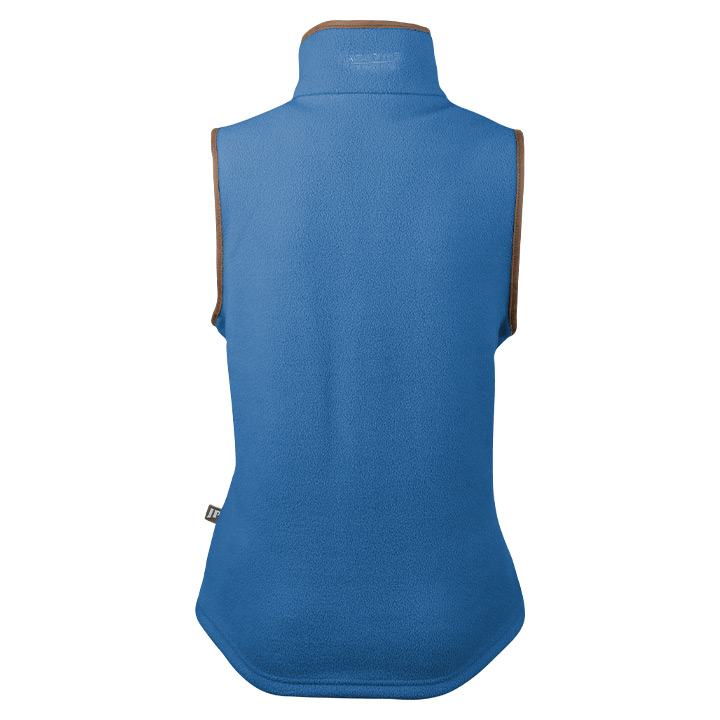 Ladies Countryman Fleece Gilet Denim