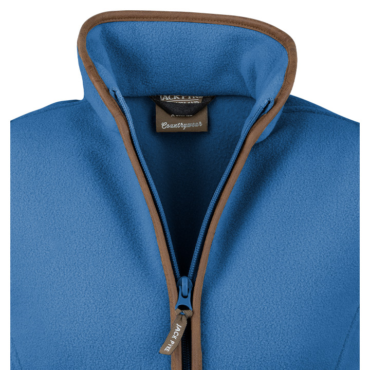 Ladies Countryman Fleece Gilet Denim