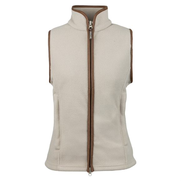 Jack Pyke Ladies Sherpa Fleece Gilet Mushroom