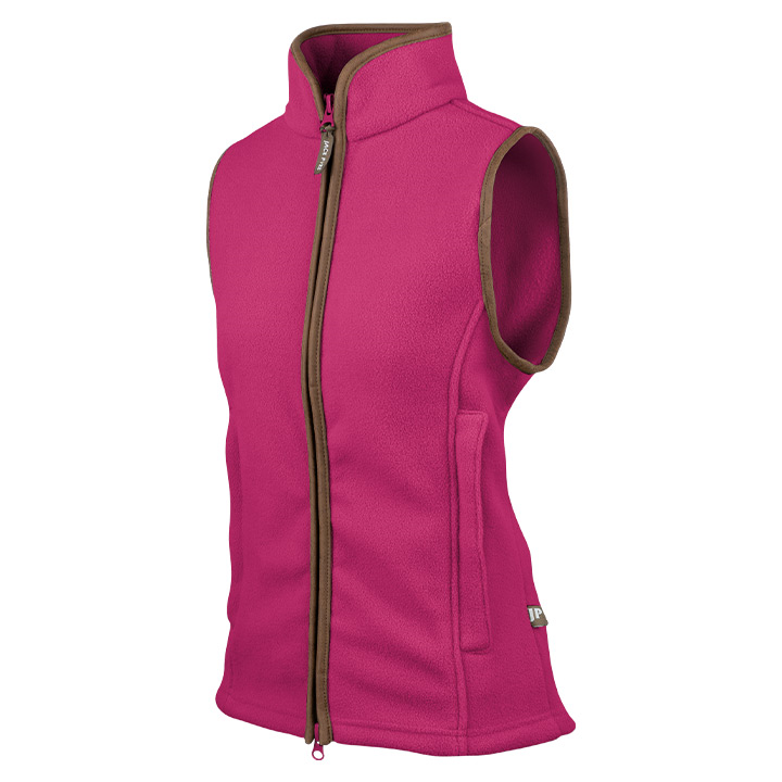 Jack Pyke Ladies Countryman Fleece Gilet Roselle