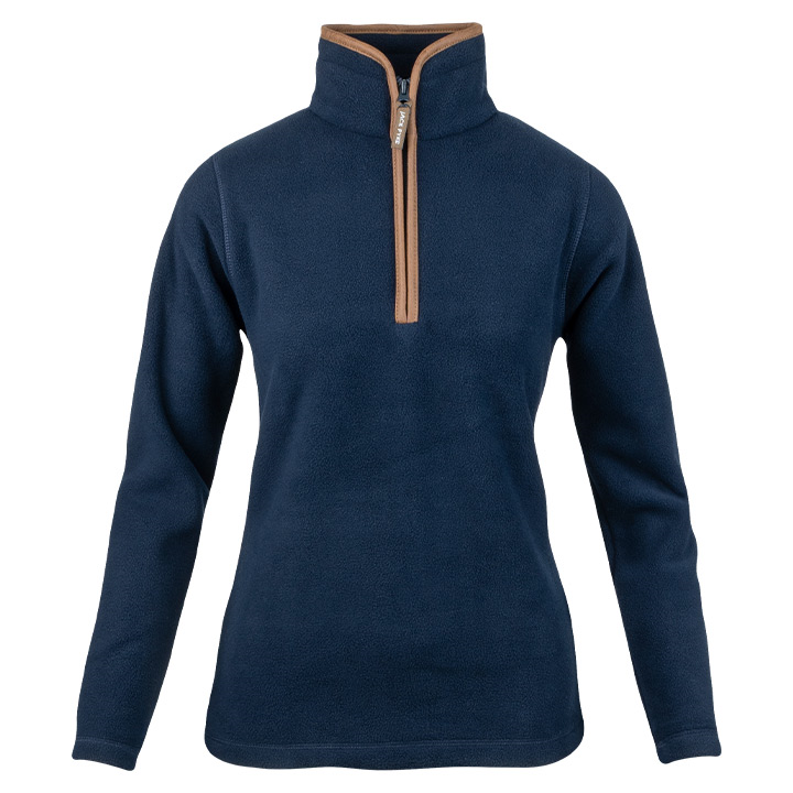Ladies Fleece Pullover Navy
