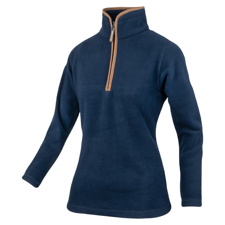 Ladies Fleece Pullover Navy