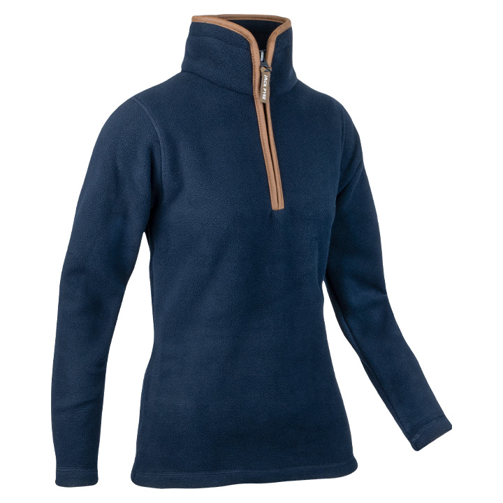 Ladies Fleece Pullover Navy