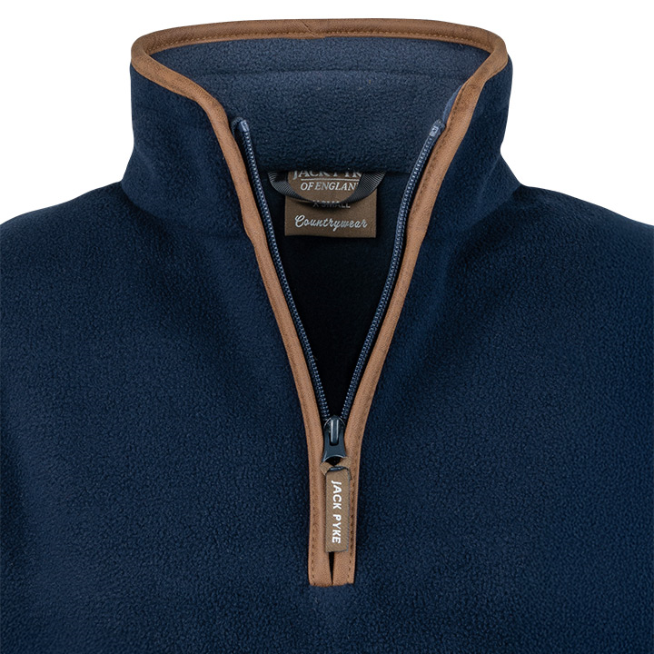 Ladies Fleece Pullover Navy