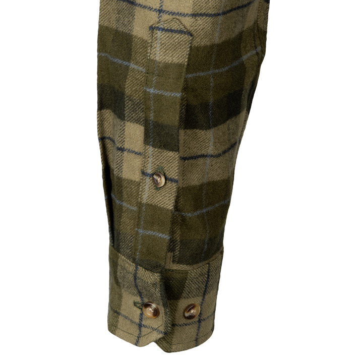 Jack Pyke Ladies Bleasdale Heavy Flannel Shirt Green