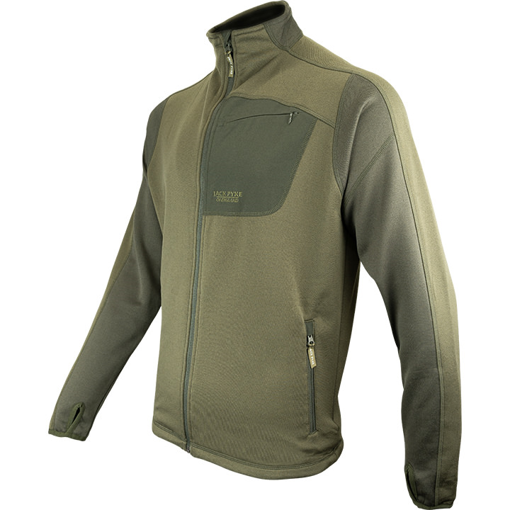 Jack Pyke Ashcombe Technical Fleece Jacket Green
