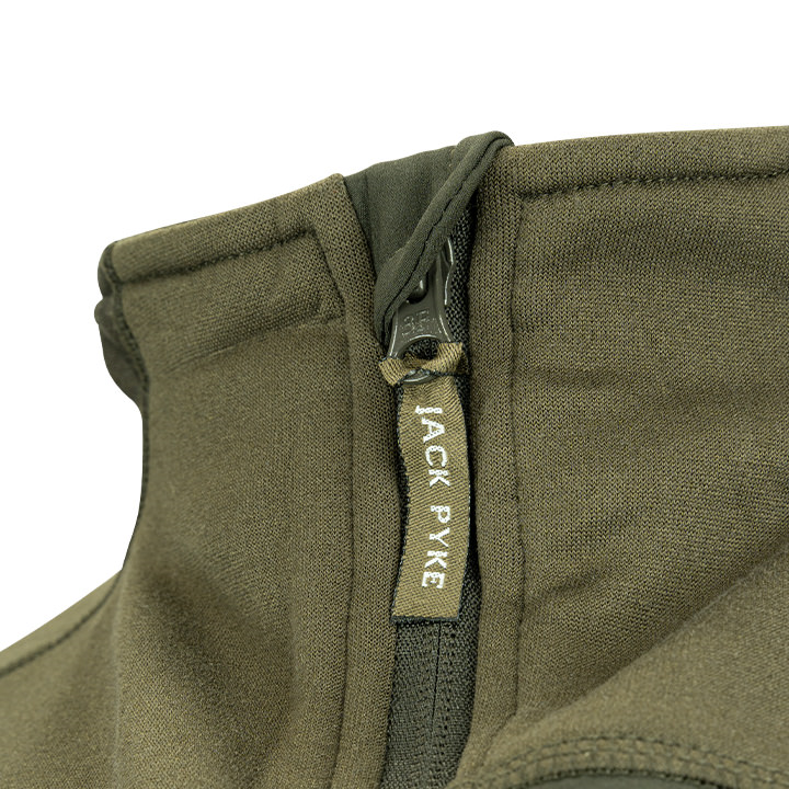 Jack Pyke Ashcombe Technical Fleece Jacket Green