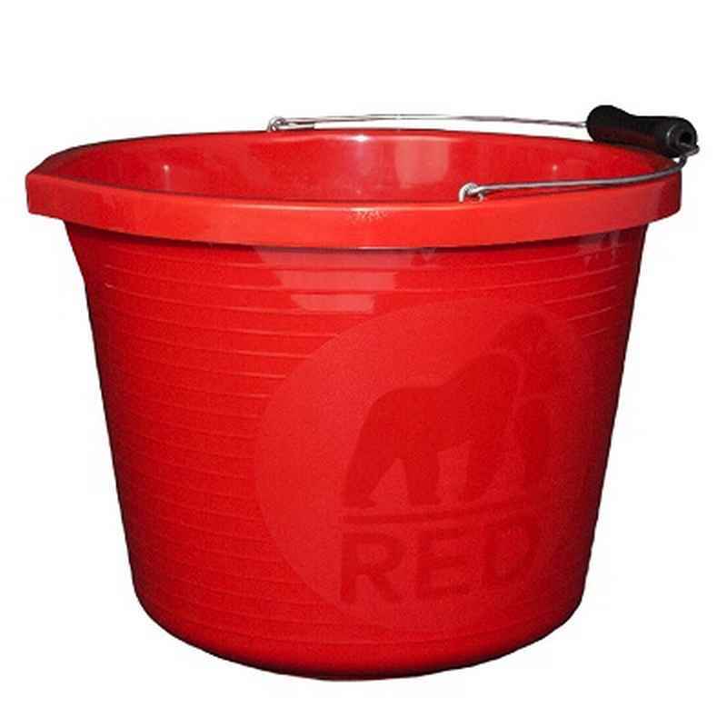 Red Gorilla Premium Bucket Red 15L