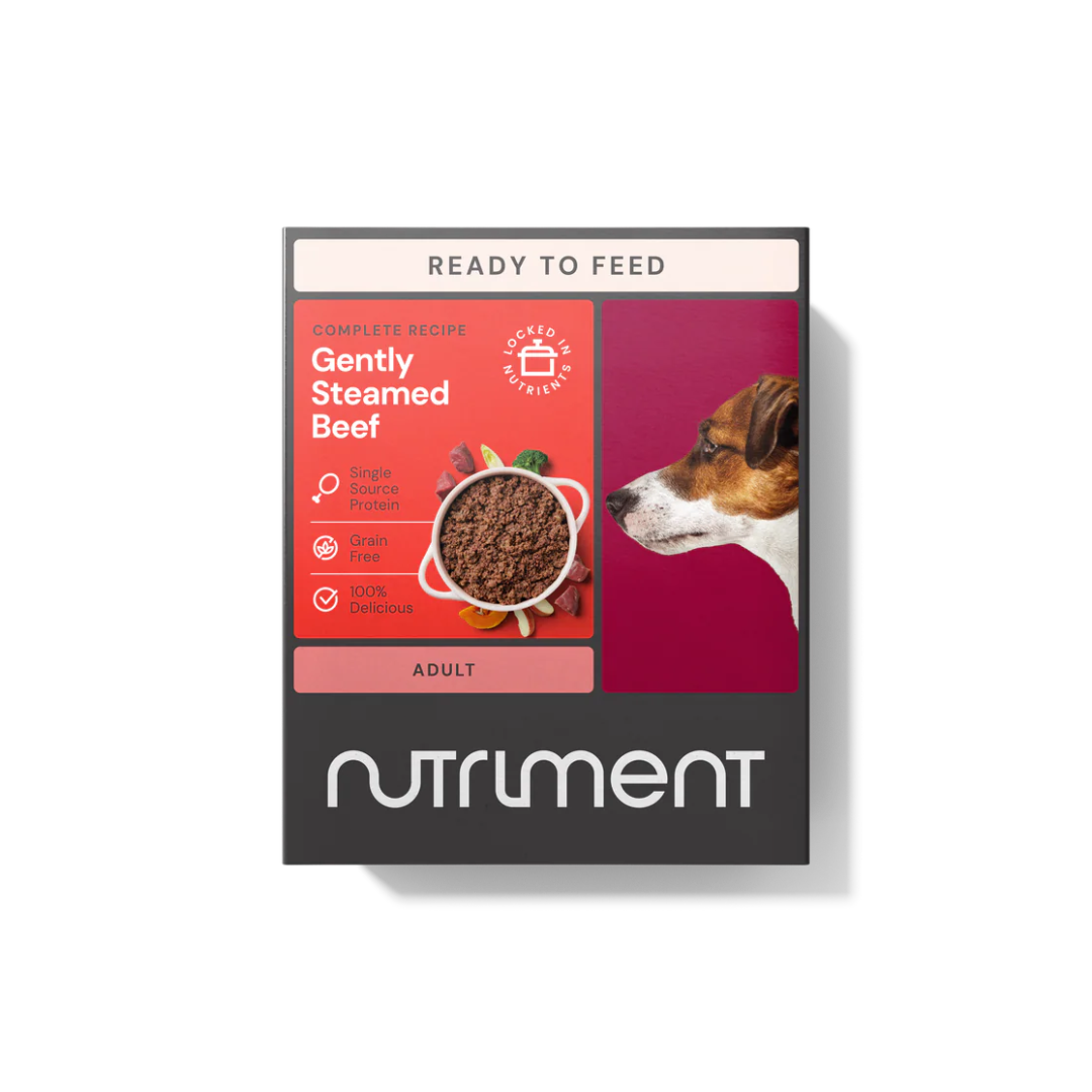 Nutriment Gently Steamed - Beef for Dogs 10pcs