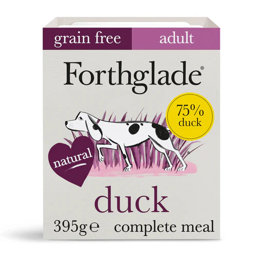 Forthglade Adult Complete Grain Free Duck Trays 395g