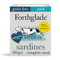Forthglade Adult Complete Grain Free Sardines Trays 395g