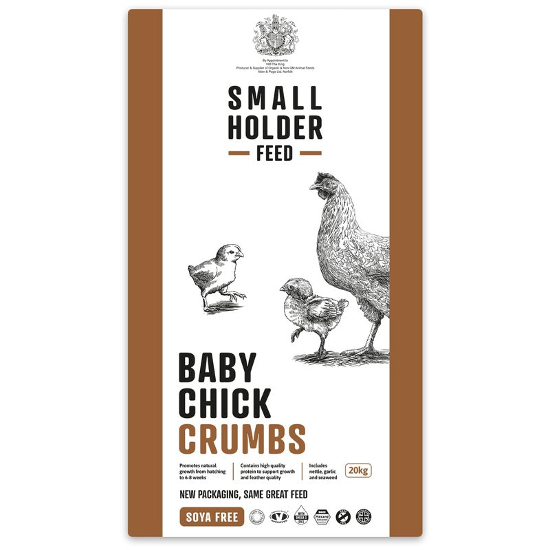 Allen & Page Small Holder Range Baby Chick Crumbs 20kg