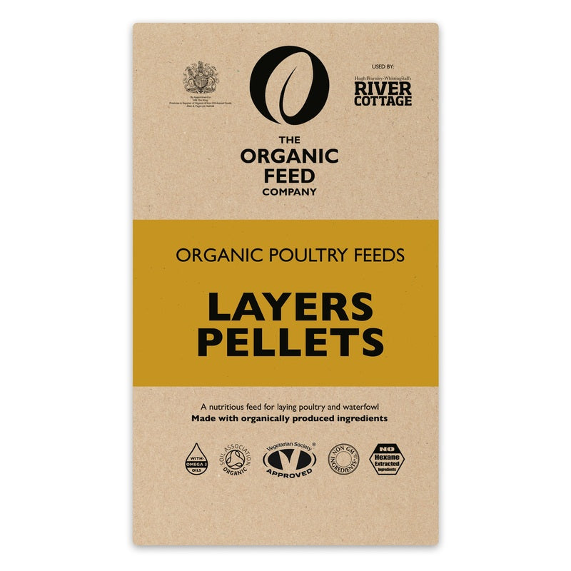 Allen & Page Organic Feed Company Layers Pellets 20kg