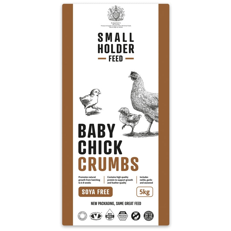 Allen & Page Small Holder Range Baby Chick Crumbs 5kg