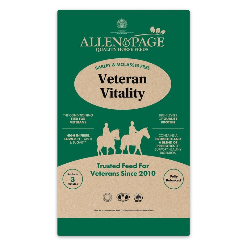 Allen & Page Veteran Vitality Horse Feed 20kg