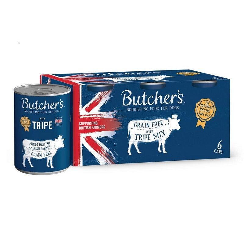 Butcher's Grain Free Tripe Mix Tins 400g x 6