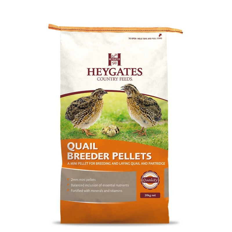 Heygates Quail Breeder Pellets 20kg