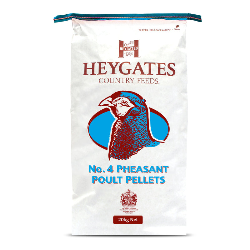 Heygates Pheasant No4 Poultry + Coccid 20 kg