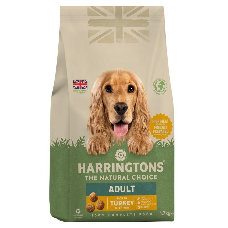 Harringtons Adult rich in Turkey & Veg 1.7kg