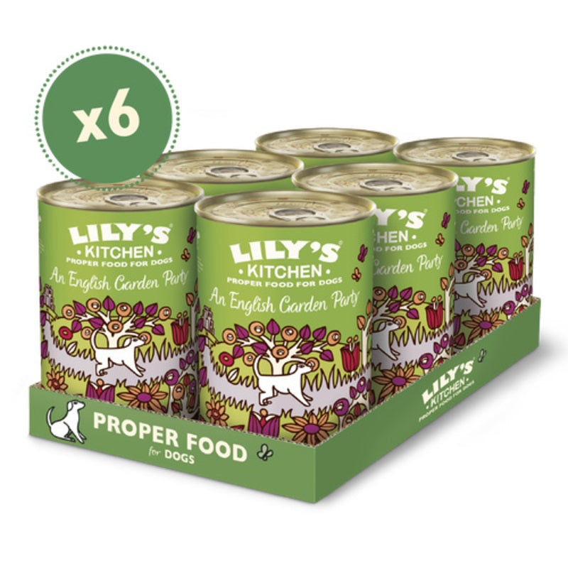 Lily's Kitchen An English Garden Party Tins 400g