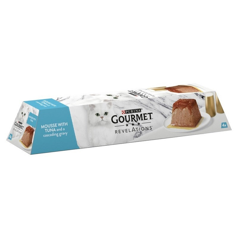 Gourmet Revelations Mousse with Tuna and Gravy 57g x 4