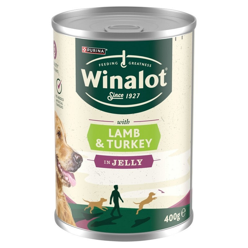 Winalot Classic with Lamb & Turkey in Jelly Tray 400g