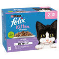 Felix Kitten Original Mixed Selection in Jelly Pouches 85g x 12